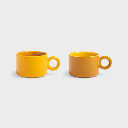 Mugg Chiquito - Gul 2-pack