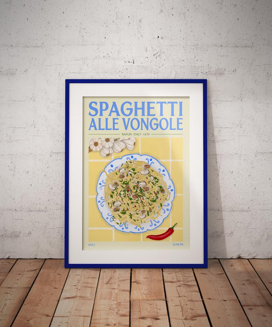 Elin PK Poster - Spaghetti alle Vongole