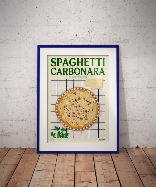 Elin PK Poster - Spaghetti Carbonara